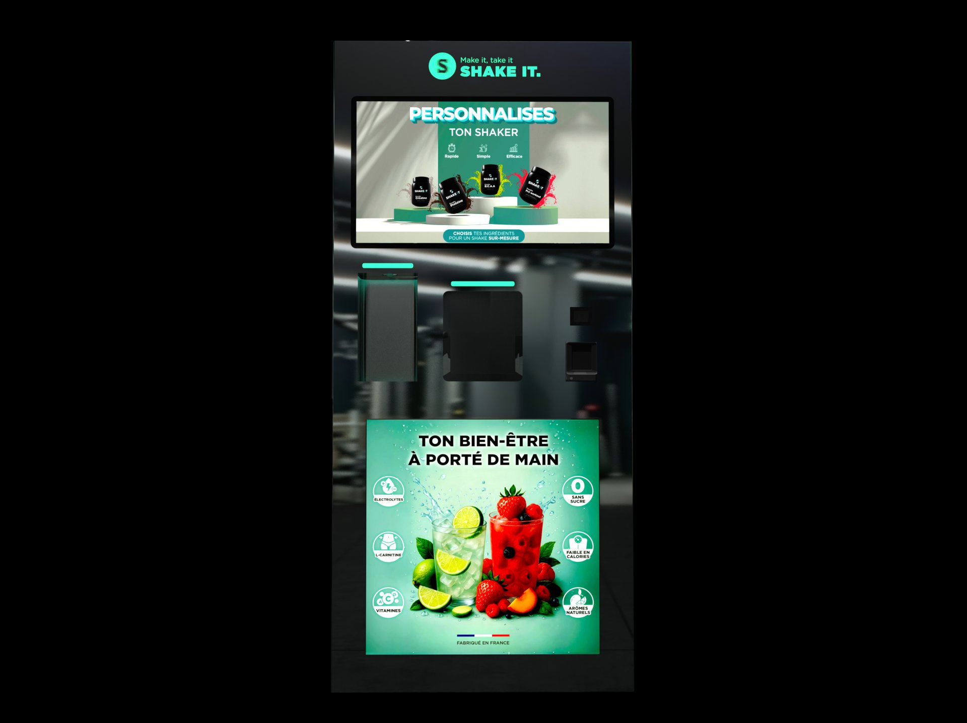 Distributeur Shake It en libre-service